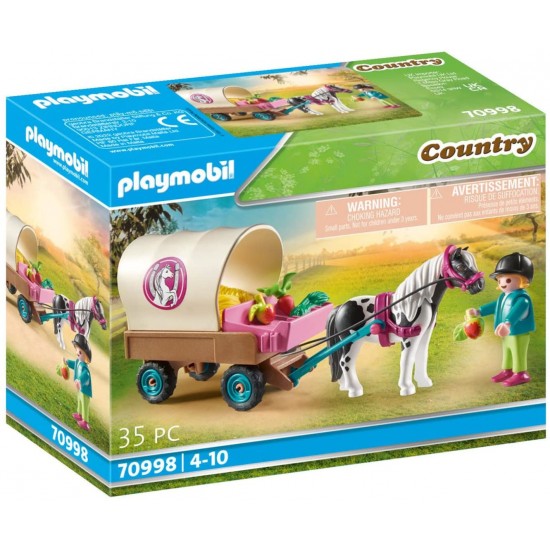 70998 carrozza con pony
