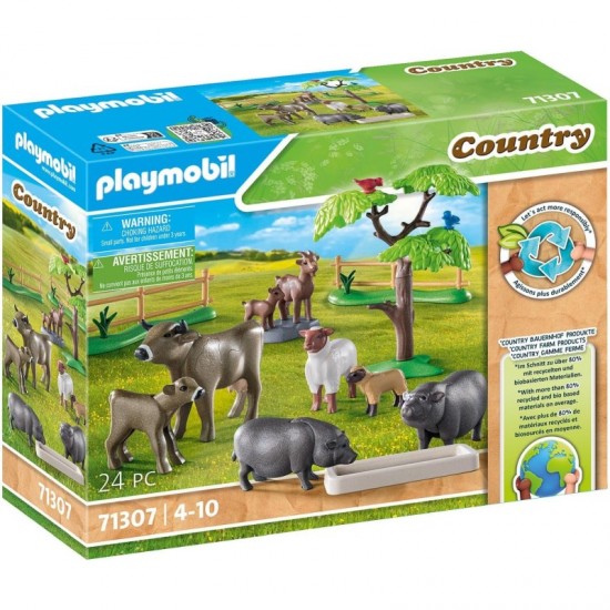 71307 playmobil animali della fattoria