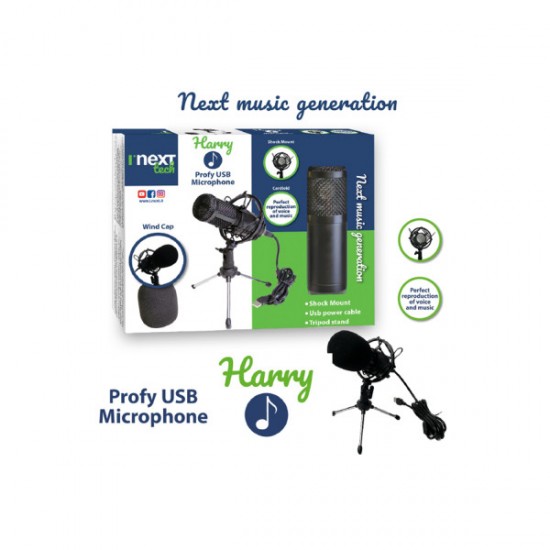 Nxt60258  microfono professional a condensatore harry