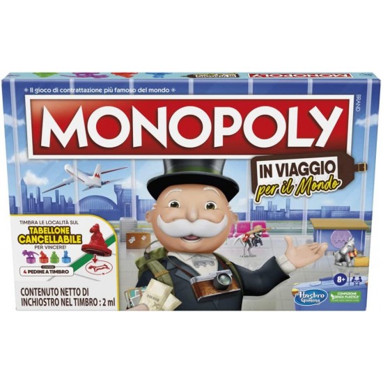 F4007103 monopoly in viaggio per il mondo