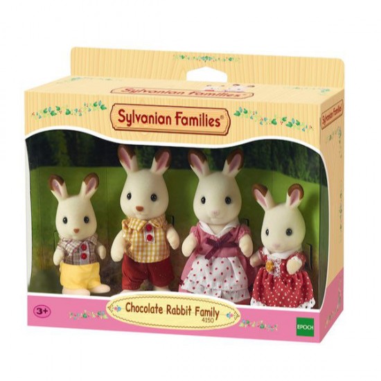 L4150 famiglia coniglio cioccolato