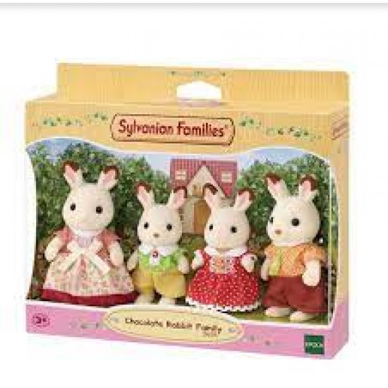 05655 sylvanian families famiglia conigli cioccolato