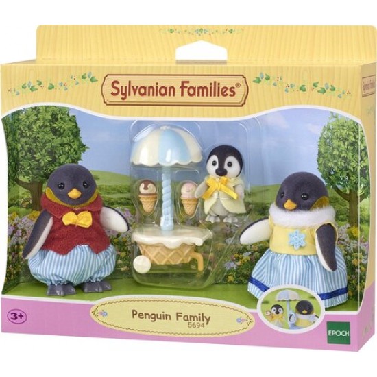 05694 sylvanian families famiglia pinguino