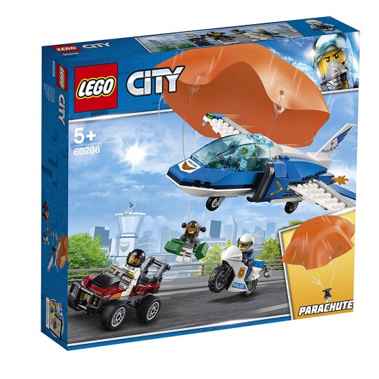 Lego 60208 arresto con il paracadute della polizia aerea