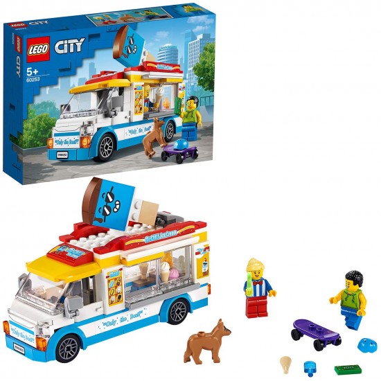 60253 lego city great vehicles furgone dei gelati