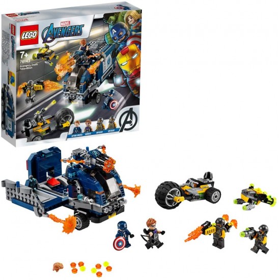 Lego 76143 avengers - attacco del camion
