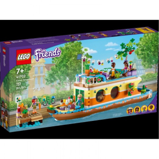 41702 lego friends casa galleggiante sul canale