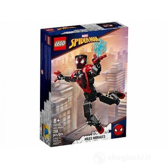 76225 lego super heroes marvel spiderman personaggio di miles morales