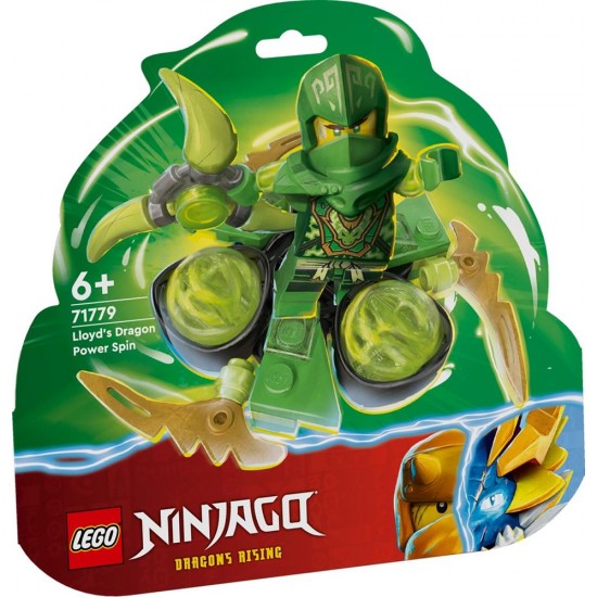 71779 lego ninjago spin power dragon di lloyd