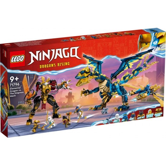 71796 lego ninjago dragone elementare vs. mech dell’imperatrice