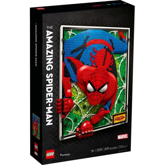 31209 lego art the amazing spider-man agosto 2023