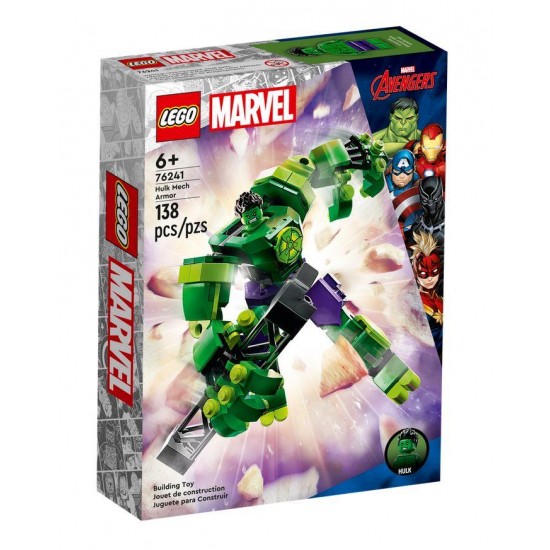 76241 lego marvel armatura mech hulk