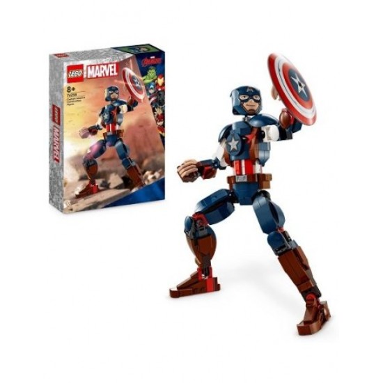 76258 lego marvel super heroes personaggio di captain america