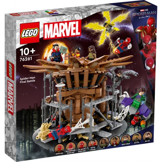 76261 lego marvel super heroes la battaglia finale di spider-man