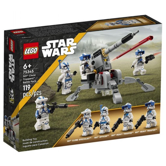 75345 lego star wars battle pack clone troopers legione 501