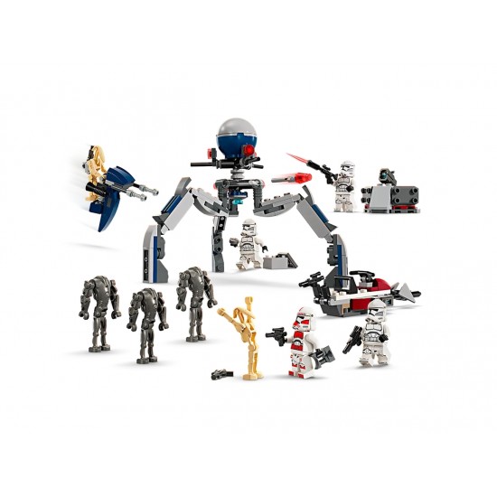 75372 lego star wars clone trooper e battle droid
