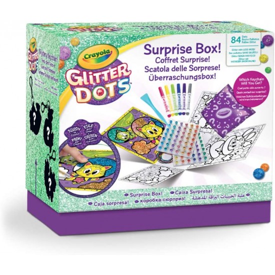 Crayola 04-1088 glitter dots- surprise box