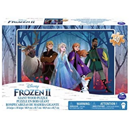 Spin master pos200029 puzzle frozen 2 40 pezzi