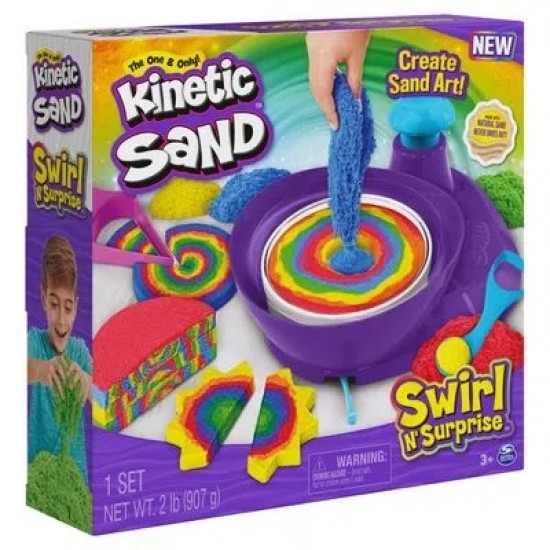 6063931 kinetic sand swirl n' surprise set