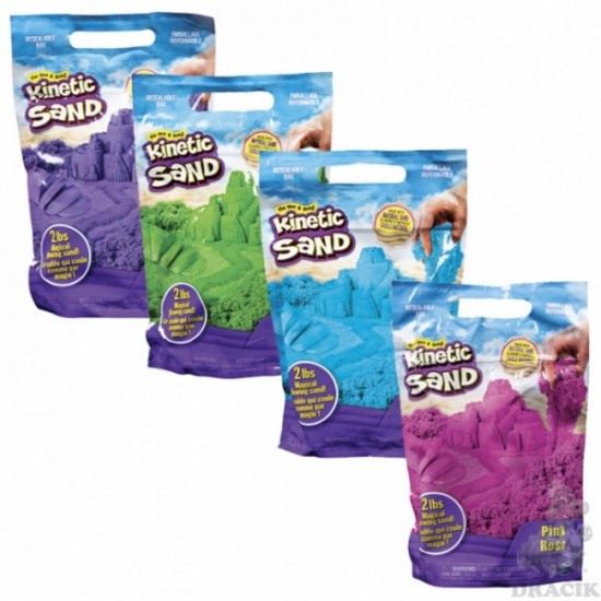 6046035 kinetic sand sacchetto sabbie colorate assortite