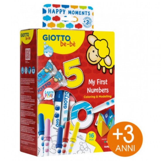 F478600 my first numbers giotto be-be' happy moments