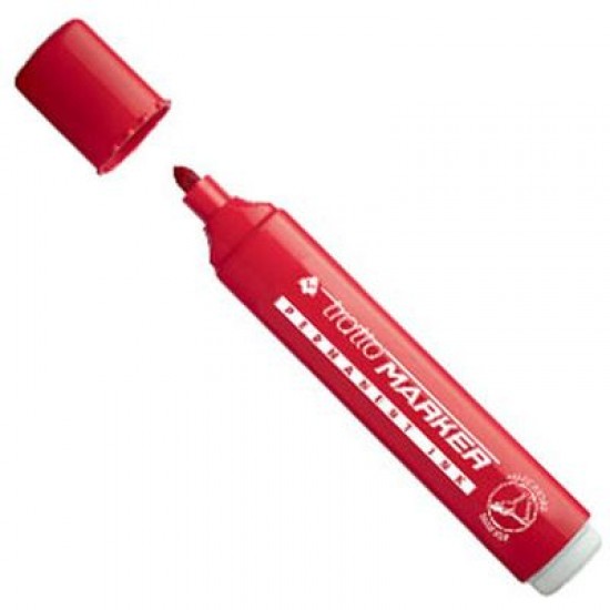 F840002 tratto marker rosso punta tonda