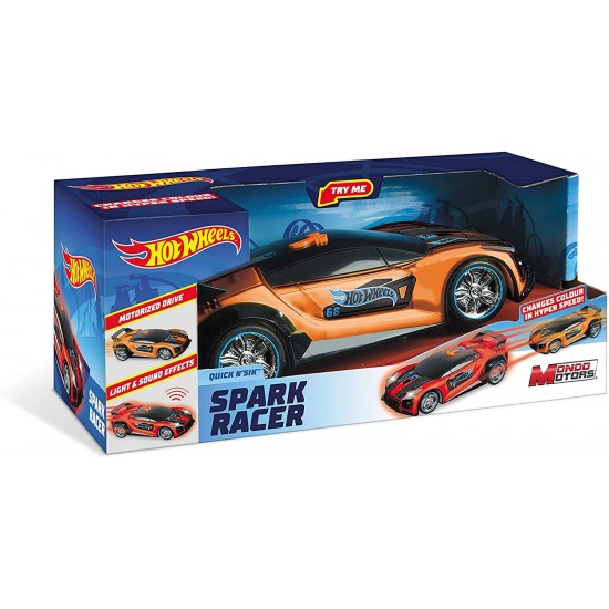 51197 hot weels edge spark racer auto a frizione