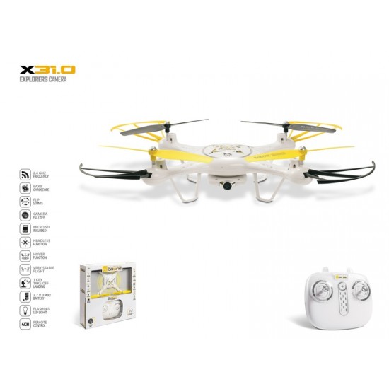 63465 drone r/c ultradrone x 31.0 explorers camera
