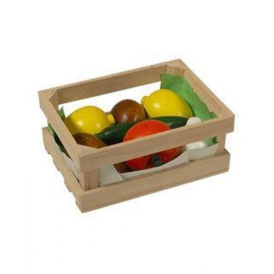Rdf52291 set frutta e verdura in legno