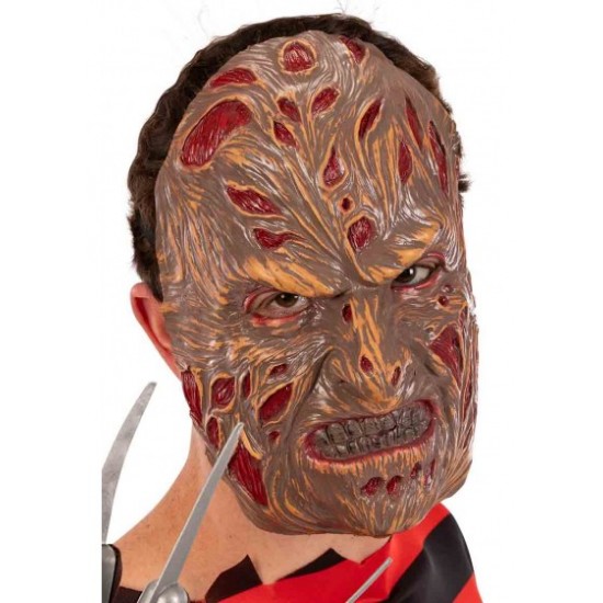1517 maschera mostro in lattice tipo freddy crueger