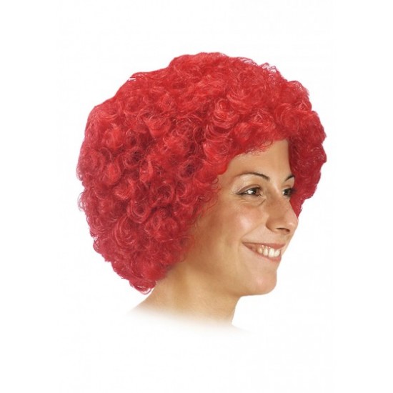 02126 parrucca ricciolina rossa