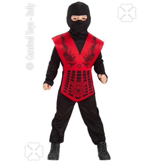 65812 costume ninja tg. iv in busta