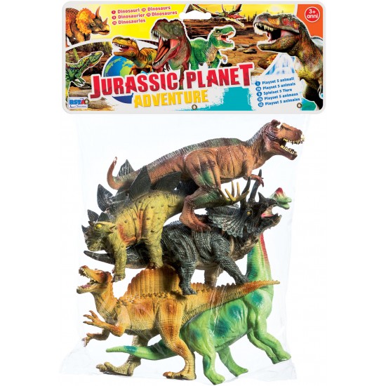 10498 busta 5 dinosauri grandi