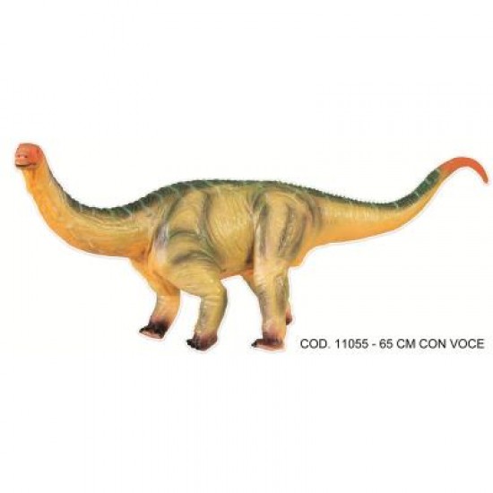 11055 brontosauro 65 cm con voce