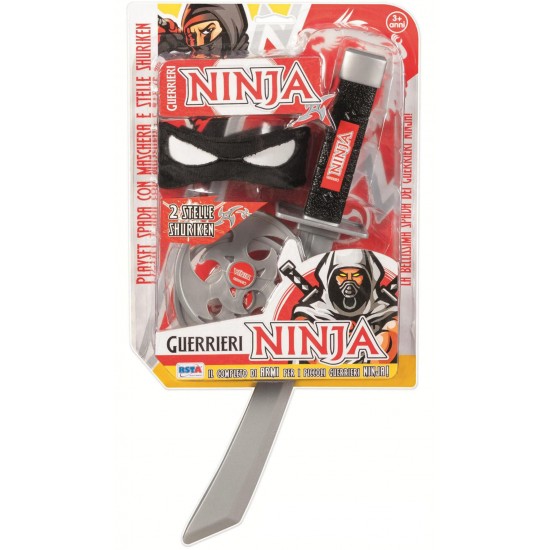 11125 blister spada ninja spada e maschera
