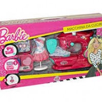 Grandi Giochi Giochi-GG00530 Barbie GG00530, Macchina da Cucire Bambini,  Rosa