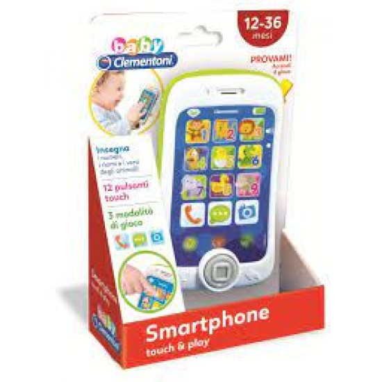 14969 baby clementoni smartphone touch & play