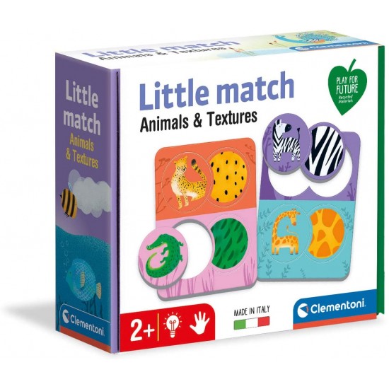 16326 little match - animali e texture