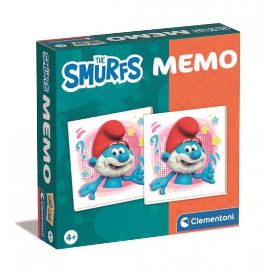 16399 memory memo games smurfs i puffi