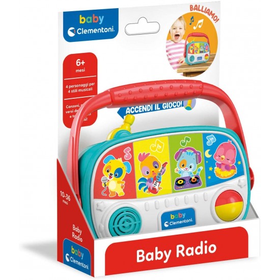 17439 baby clementoni baby radio