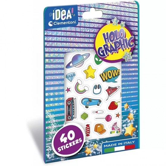 18700 idea holo graphic 40 stickers