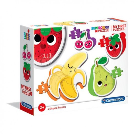 20815 puzzle 2-3-4-5 pz my first puzzles frutta