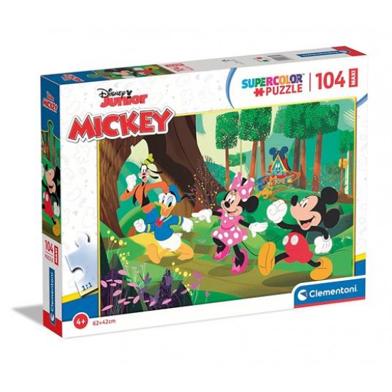 23772 puzzle 104 pz maxi mickey and friends
