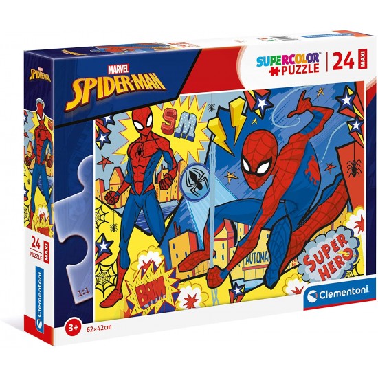 24216 puzzle 24 pz maxi marvel spiderman