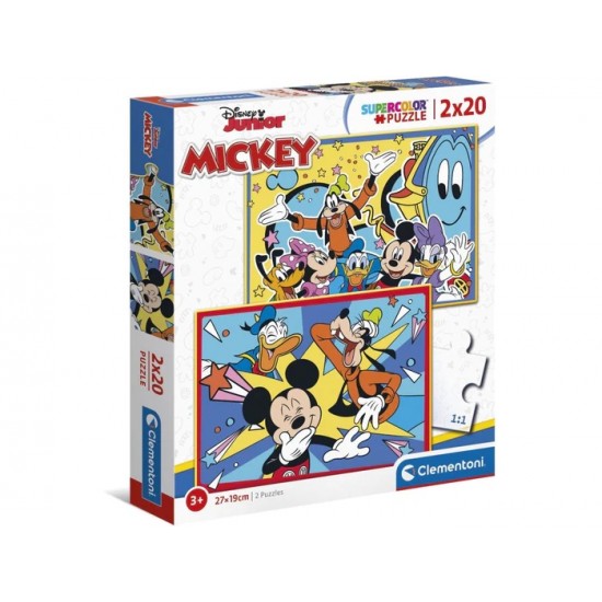 24791 puzzle 2x20 pz mickey