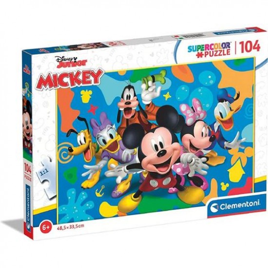 25745 puzzle 104 pz mickey and friends