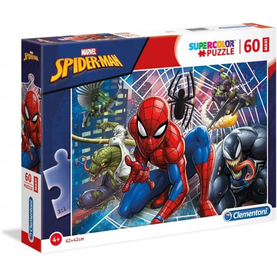 26444 puzzle 60 pz maxi spiderman