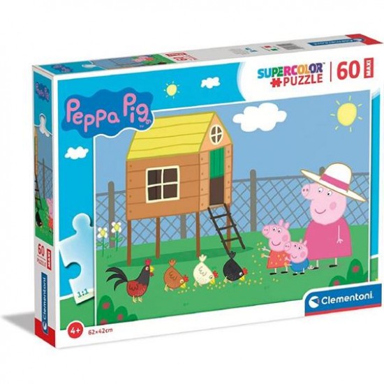 26590 puzzle 60 pz maxi peppa pig