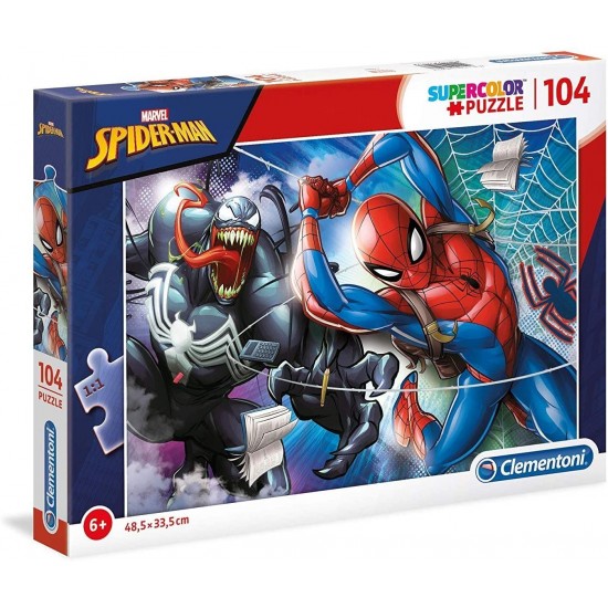27117 puzzle 104 pz spiderman