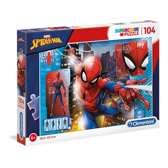 27118 puzzle 104 pz spiderman